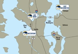 Map of Departure Locations