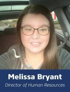 Director of HR, Melissa Bryant